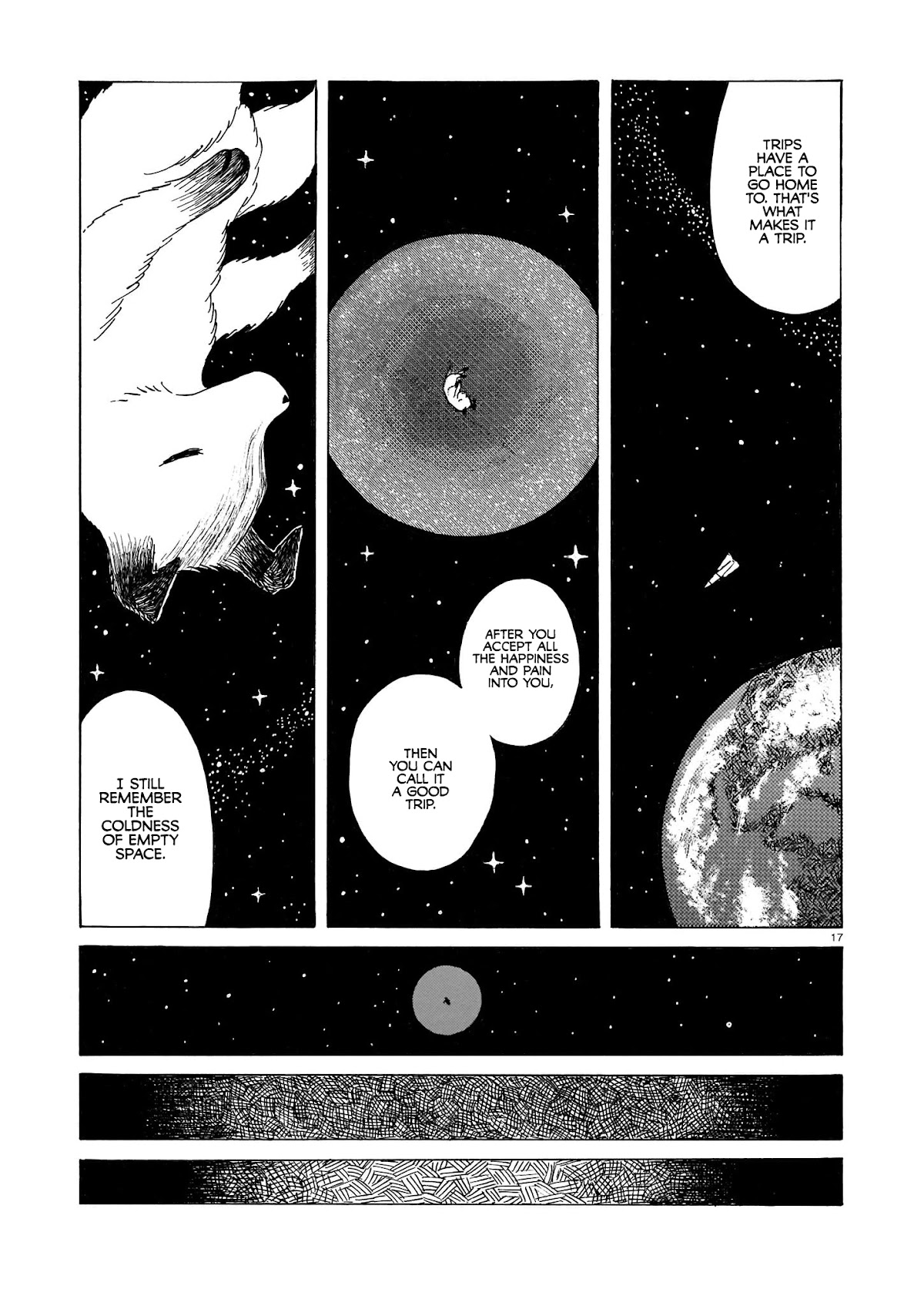 Laika no Hoshi Chapter 1 page 17 - Chapter 1: The Space Dog of Revenge
