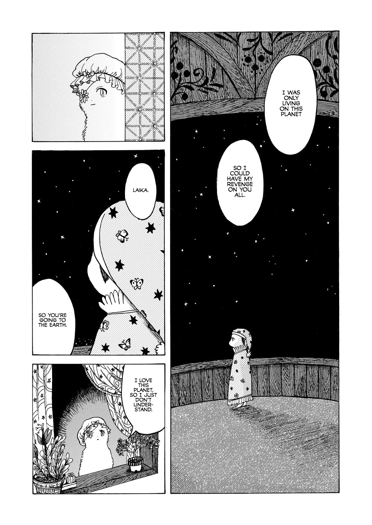 Laika no Hoshi Chapter 1 page 19 - Chapter 1: The Space Dog of Revenge