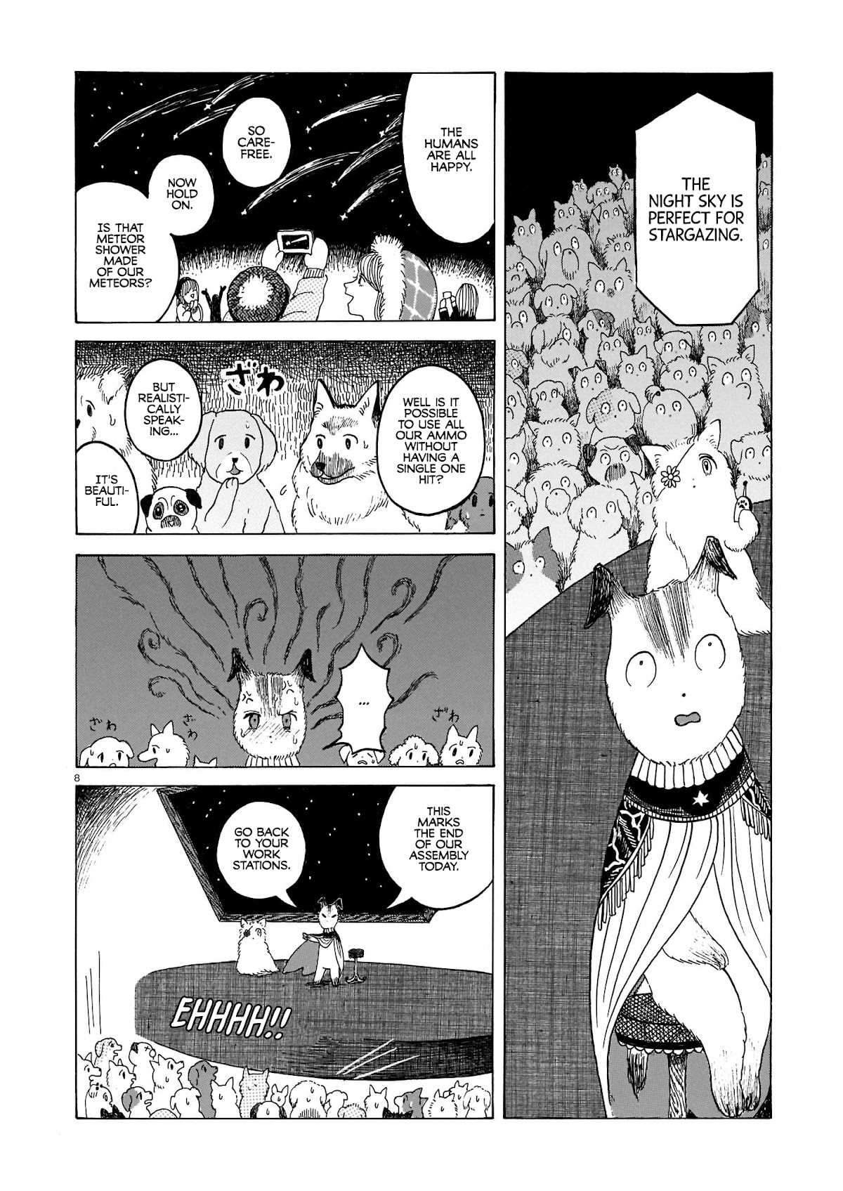 Laika no Hoshi Chapter 1 page 8 - Chapter 1: The Space Dog of Revenge