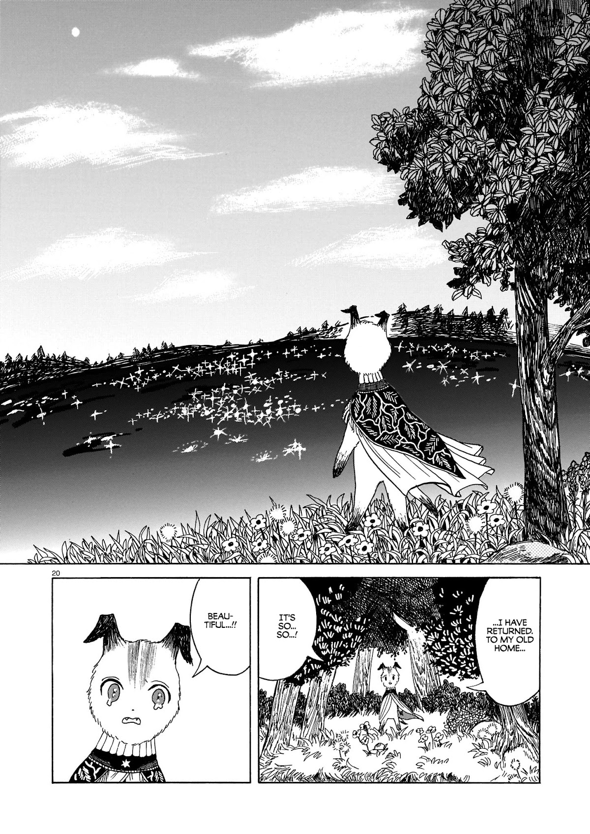 Laika no Hoshi Chapter 2 page 19 - Chapter 2: The Beloved Old Home