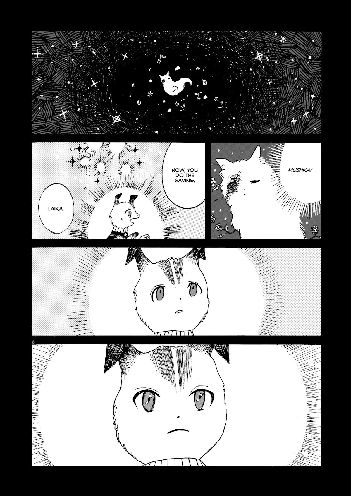 Laika no Hoshi Chapter 2 page 6 - Chapter 2: The Beloved Old Home