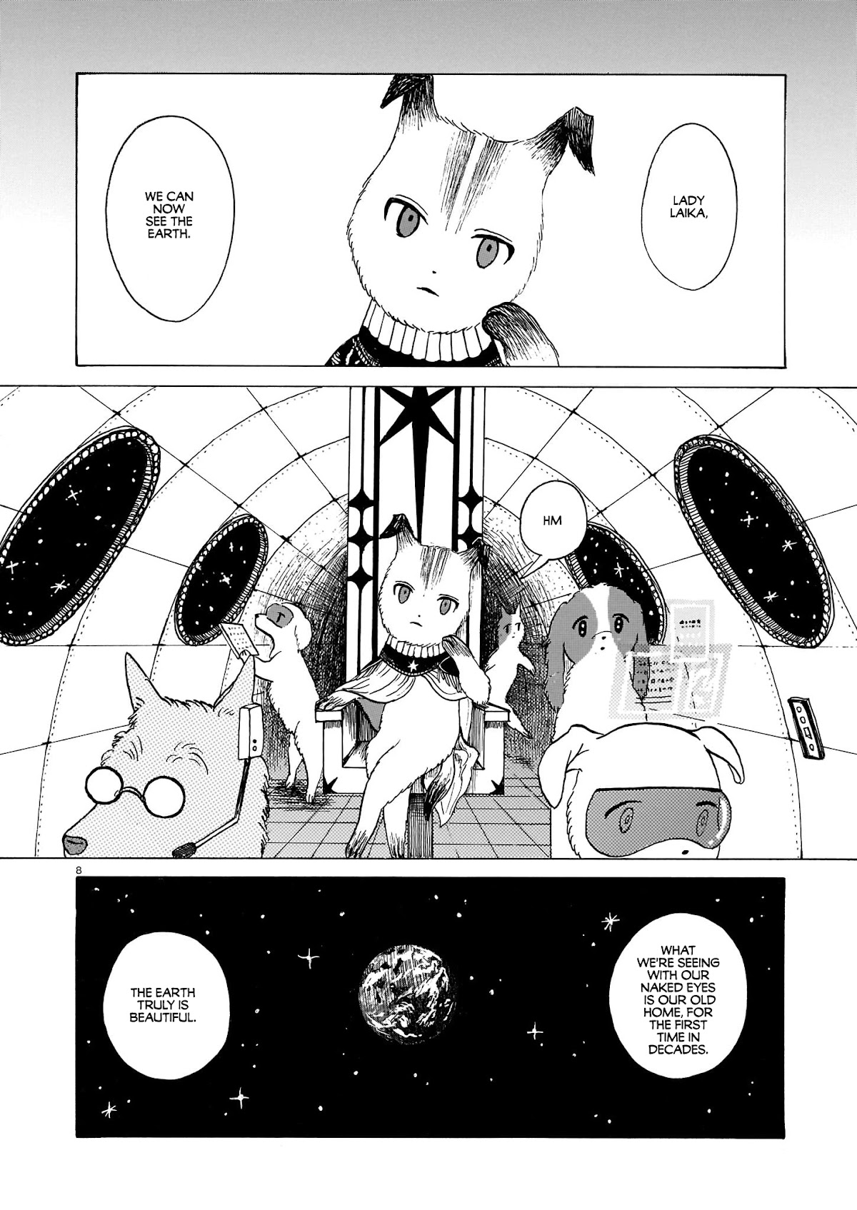 Laika no Hoshi Chapter 2 page 8 - Chapter 2: The Beloved Old Home