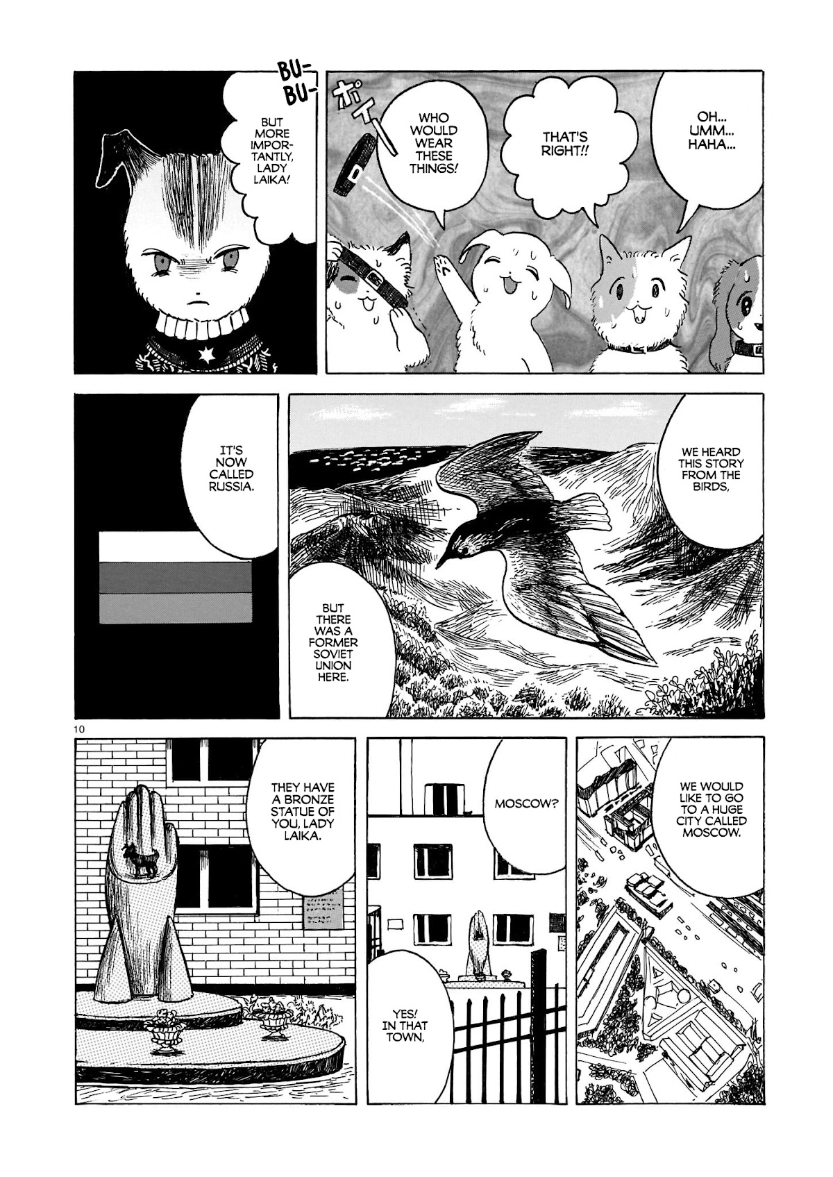 Laika no Hoshi Chapter 3 page 10 - Chapter 3: Travelling Is About Companions