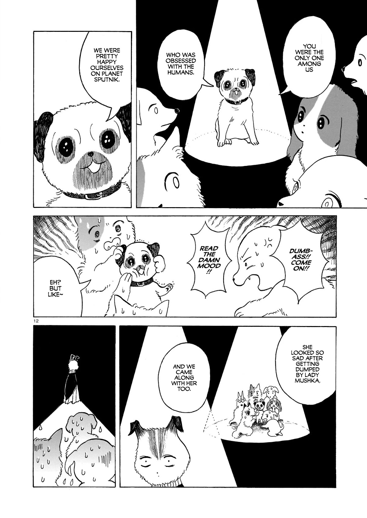 Laika no Hoshi Chapter 3 page 12 - Chapter 3: Travelling Is About Companions