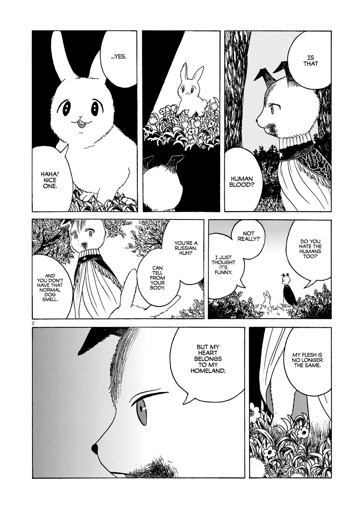 Laika no Hoshi Chapter 3 page 2 - Chapter 3: Travelling Is About Companions