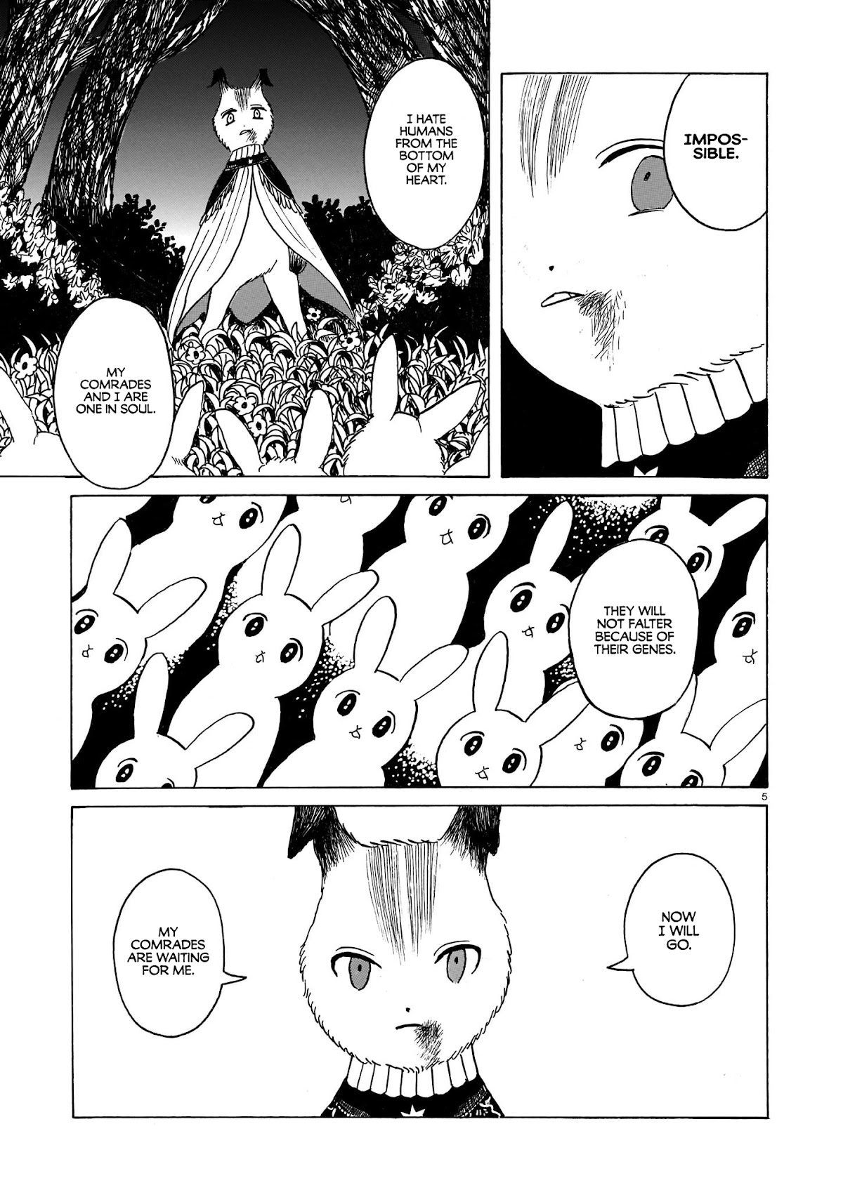 Laika no Hoshi Chapter 3 page 5 - Chapter 3: Travelling Is About Companions
