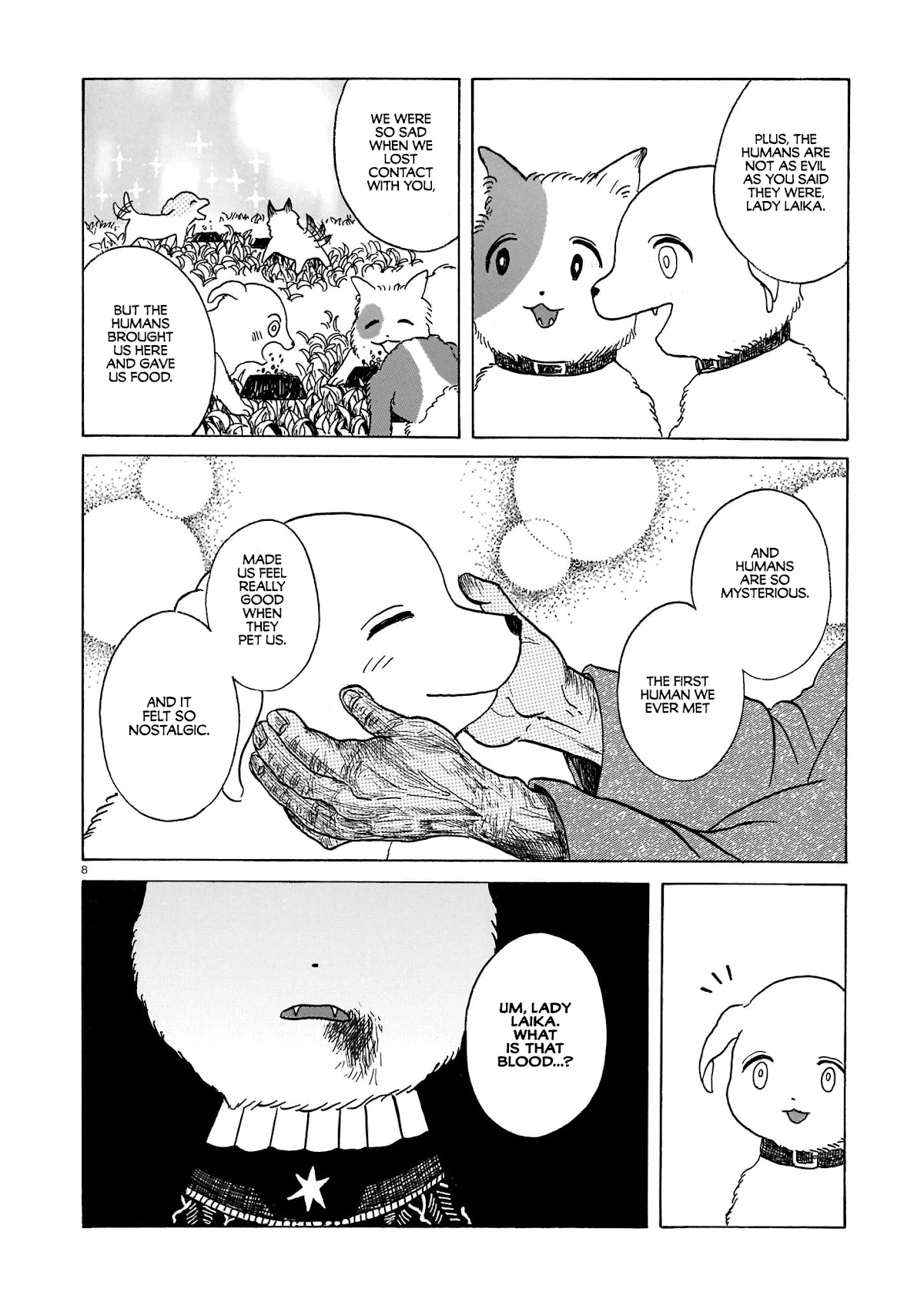 Laika no Hoshi Chapter 3 page 8 - Chapter 3: Travelling Is About Companions