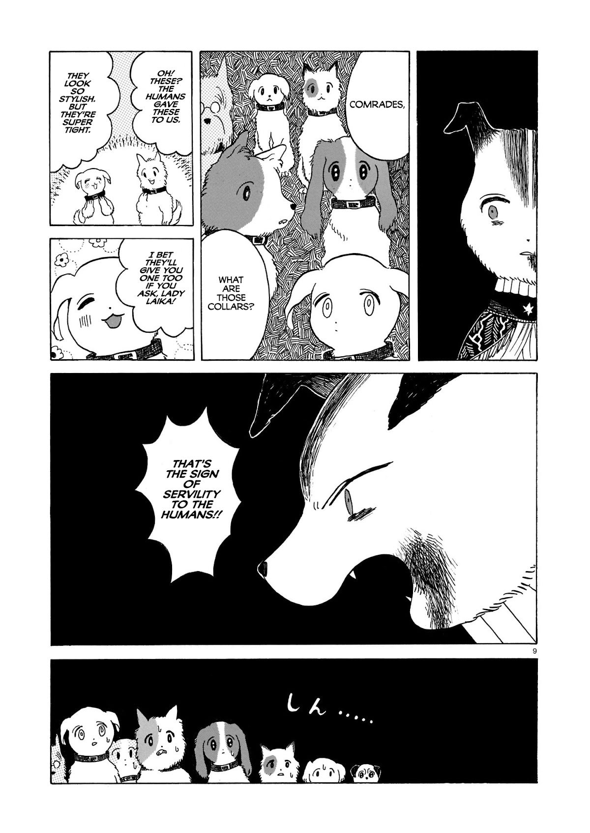 Laika no Hoshi Chapter 3 page 9 - Chapter 3: Travelling Is About Companions