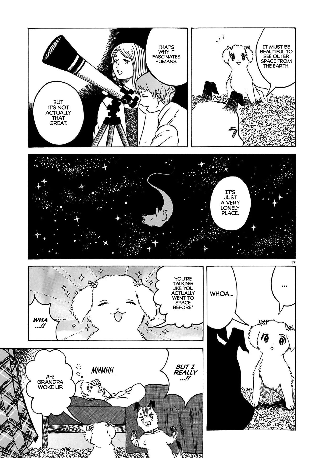 Laika no Hoshi Chapter 4 page 17 - Chapter 4: Dogs and Humans