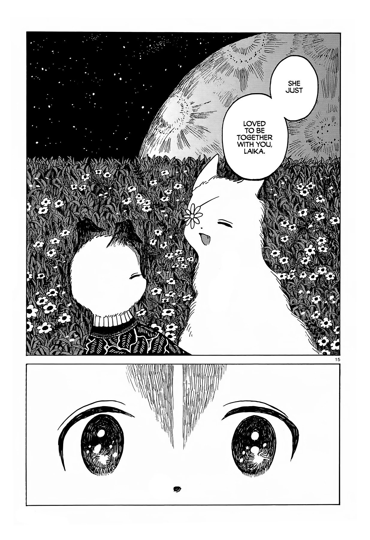 Laika no Hoshi Chapter 5 page 15 - Chapter 5: Return of the Dog [END]