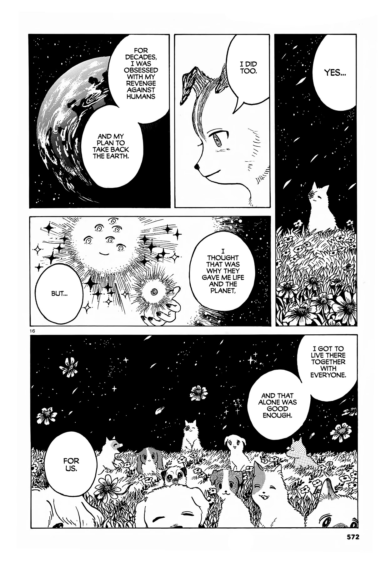 Laika no Hoshi Chapter 5 page 16 - Chapter 5: Return of the Dog [END]