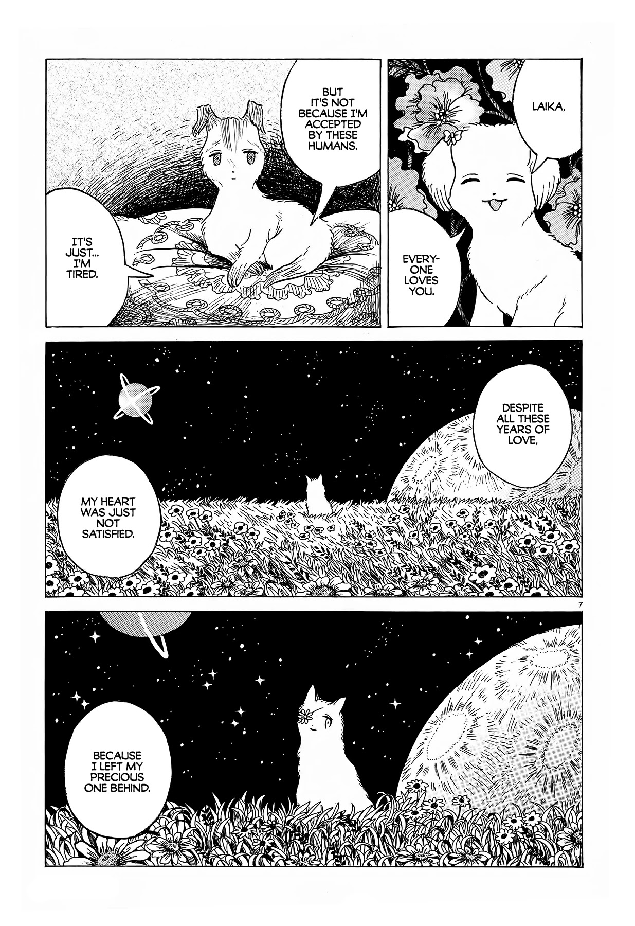Laika no Hoshi Chapter 5 page 7 - Chapter 5: Return of the Dog [END]