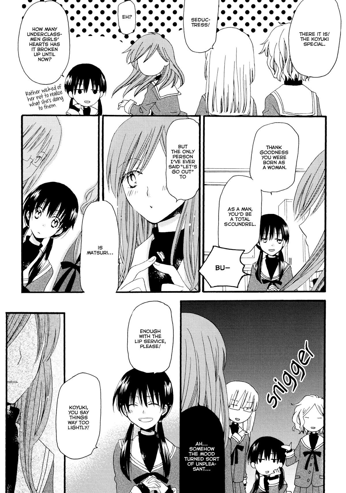 Laika, Pavlov, Pochihachikou Chapter 3.2 page 5 - Chapter 3 v2 : Lip-Service Woman and the Impregnable Maiden