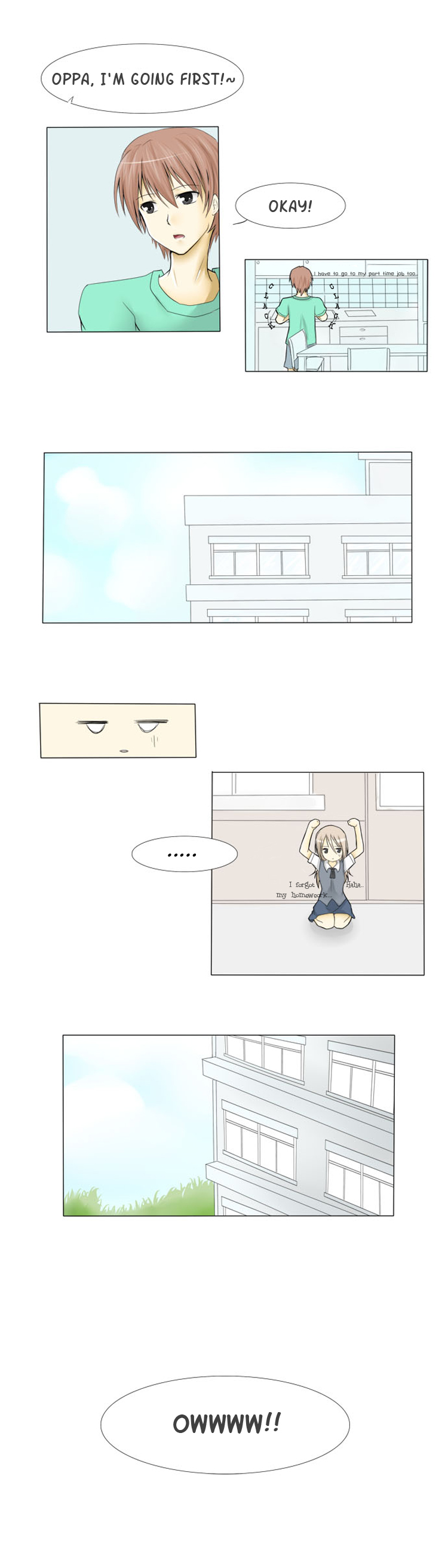 Laika Chapter 1.2 page 2 - Chapter 1 v2 : Is This REALLY Just a Normal Day?