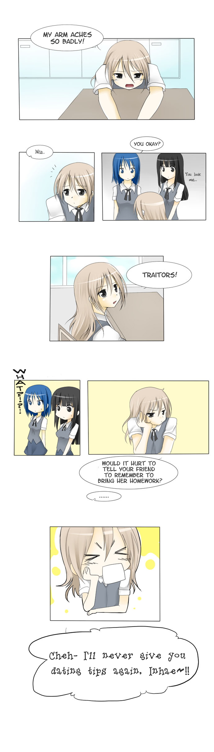 Laika Chapter 1.2 page 3 - Chapter 1 v2 : Is This REALLY Just a Normal Day?