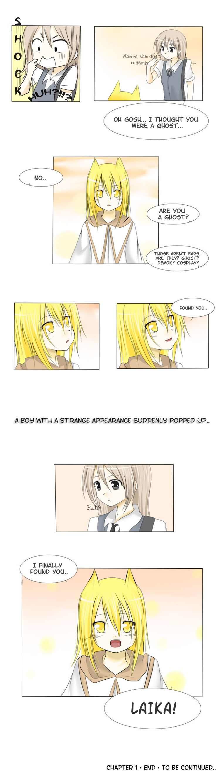 Laika Chapter 1.2 page 6 - Chapter 1 v2 : Is This REALLY Just a Normal Day?
