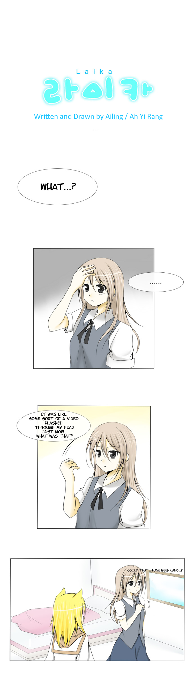 Laika Chapter 3.2 page 2 - Chapter 3 v2 : Who IS This Kid?
