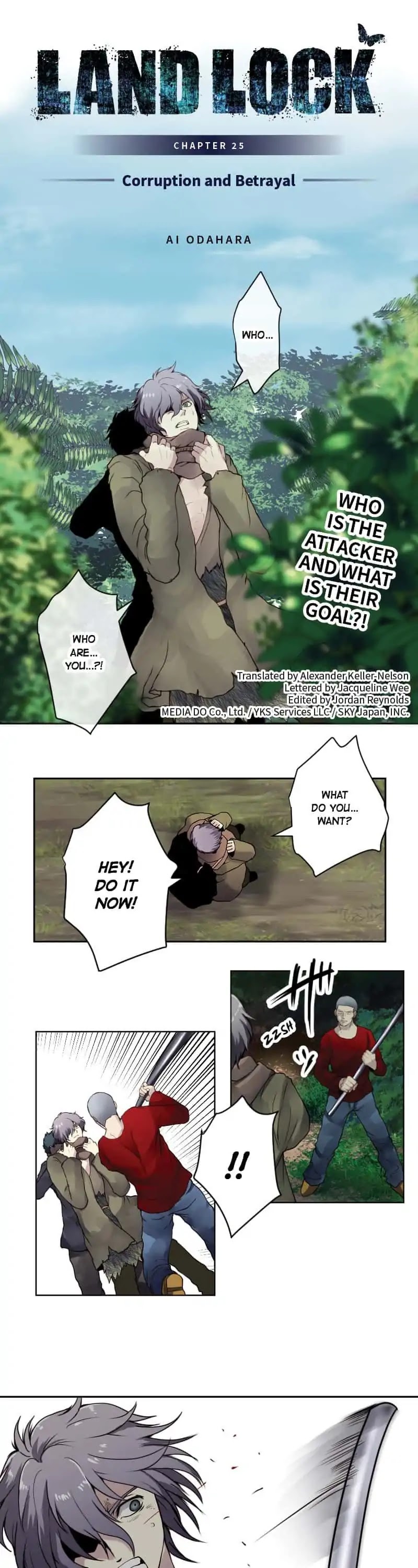 Land Lock Chapter 25 page 1 - Chapter 25: Corruption and Betrayal