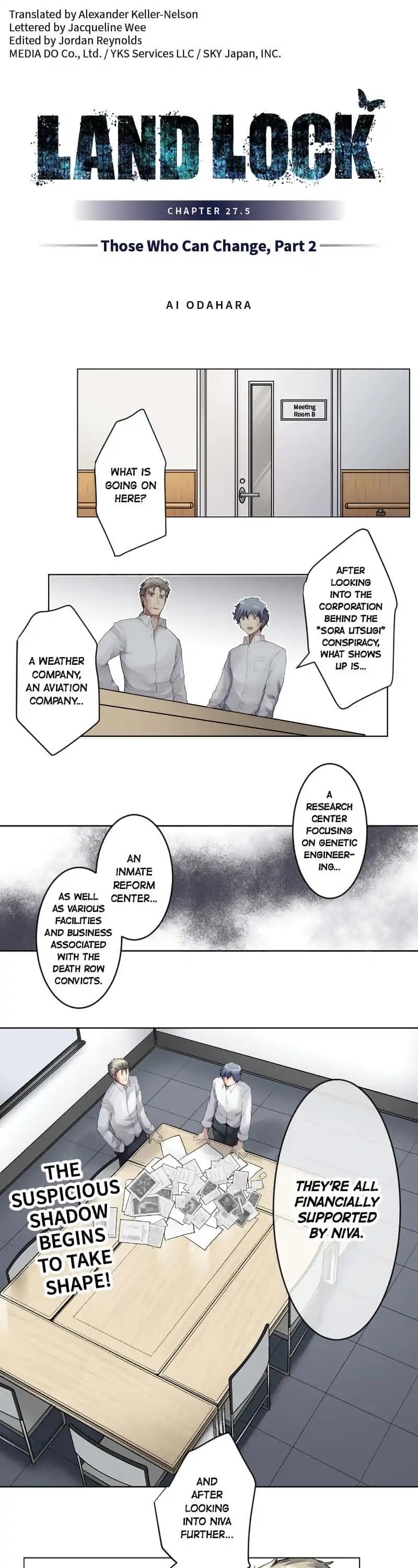 Land Lock Chapter 27.5 page 1 - Chapter 27.5: Those Who Can Change, Part 2