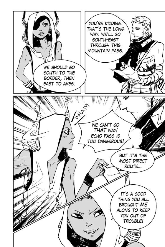 Land of Lions Chapter 13 page 2 - Chapter 13: The Route