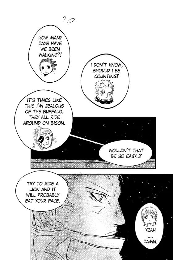 Land of Lions Chapter 13 page 6 - Chapter 13: The Route