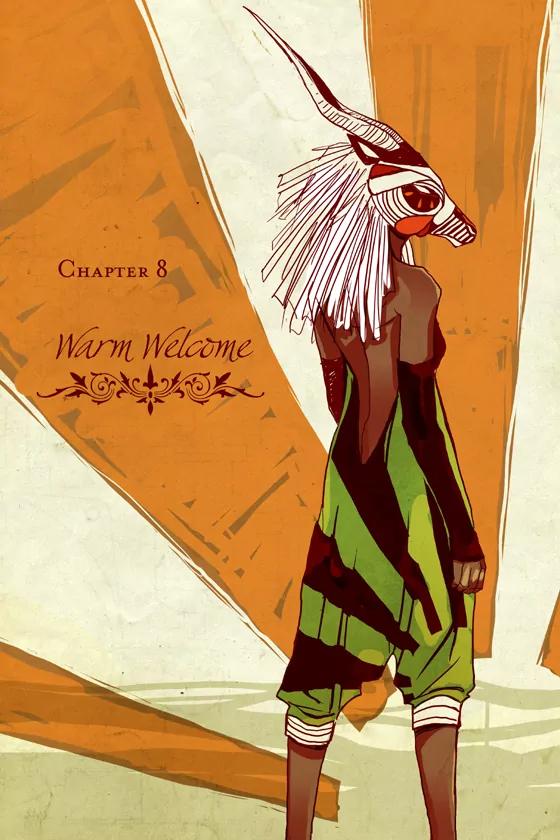 Land of Lions Chapter 8 page 1 - Chapter 8: Warm Welcome