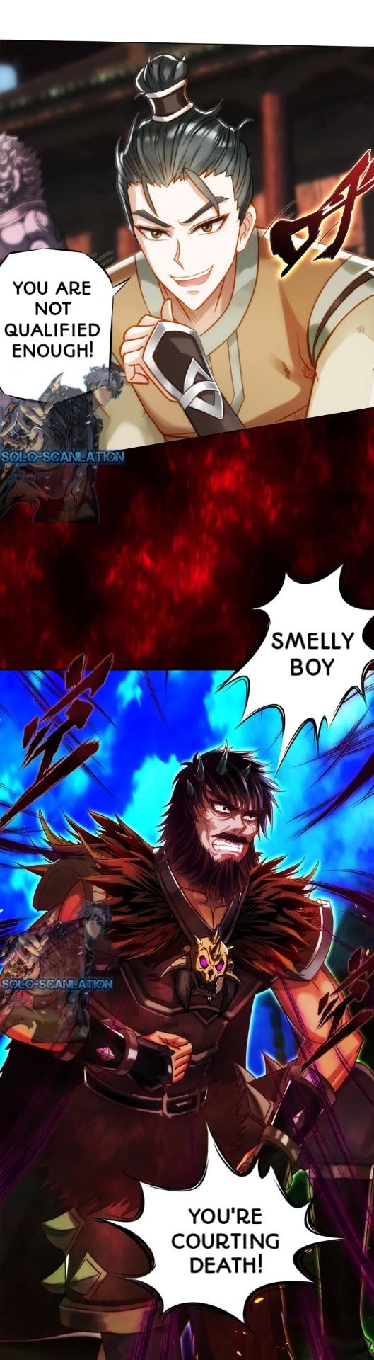Lang Huan Library Chapter 85 page 17 - Chapter 85: The Scary Black Zen Master