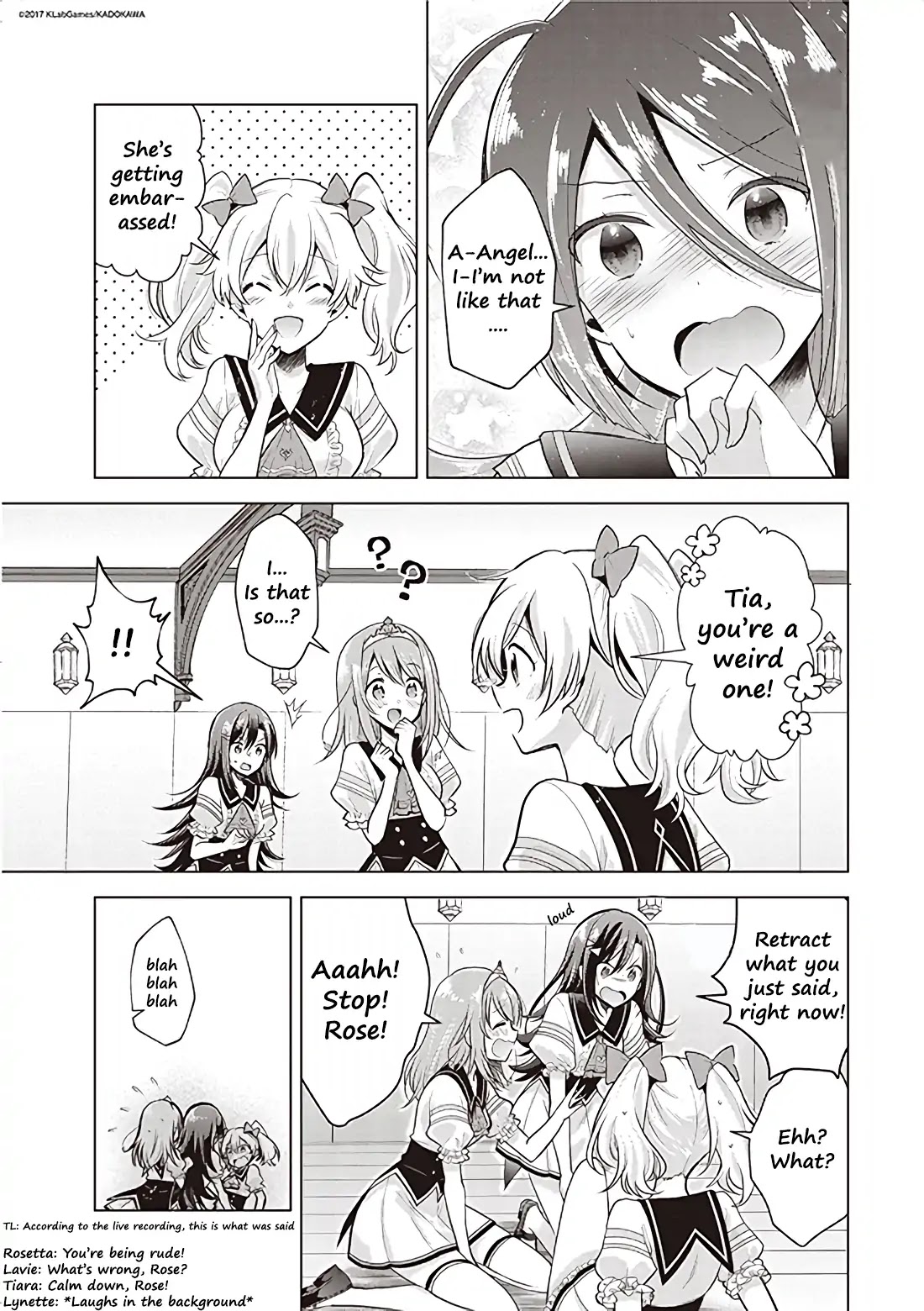 Lapis Re:LiGHTs Web Comic (Our Prelude) Chapter 1.1 page 5 - Vol.1 Chapter 1: Our Prelude
