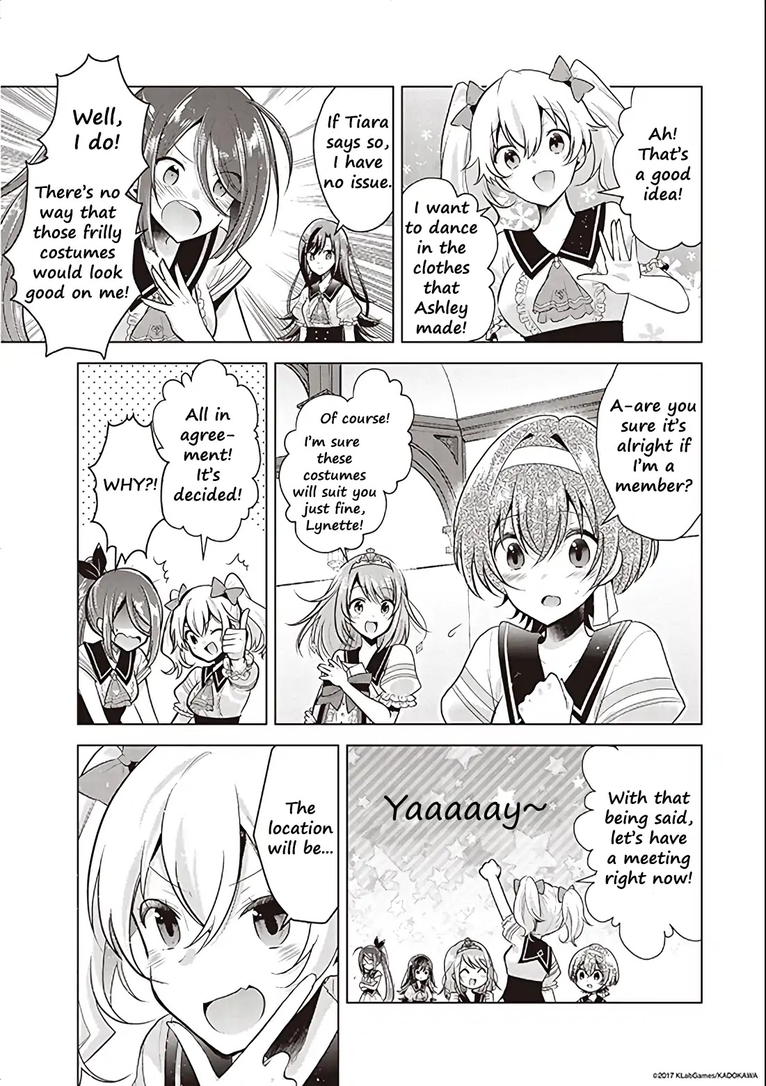 Lapis Re:LiGHTs Web Comic (Our Prelude) Chapter 1.1 page 7 - Vol.1 Chapter 1: Our Prelude