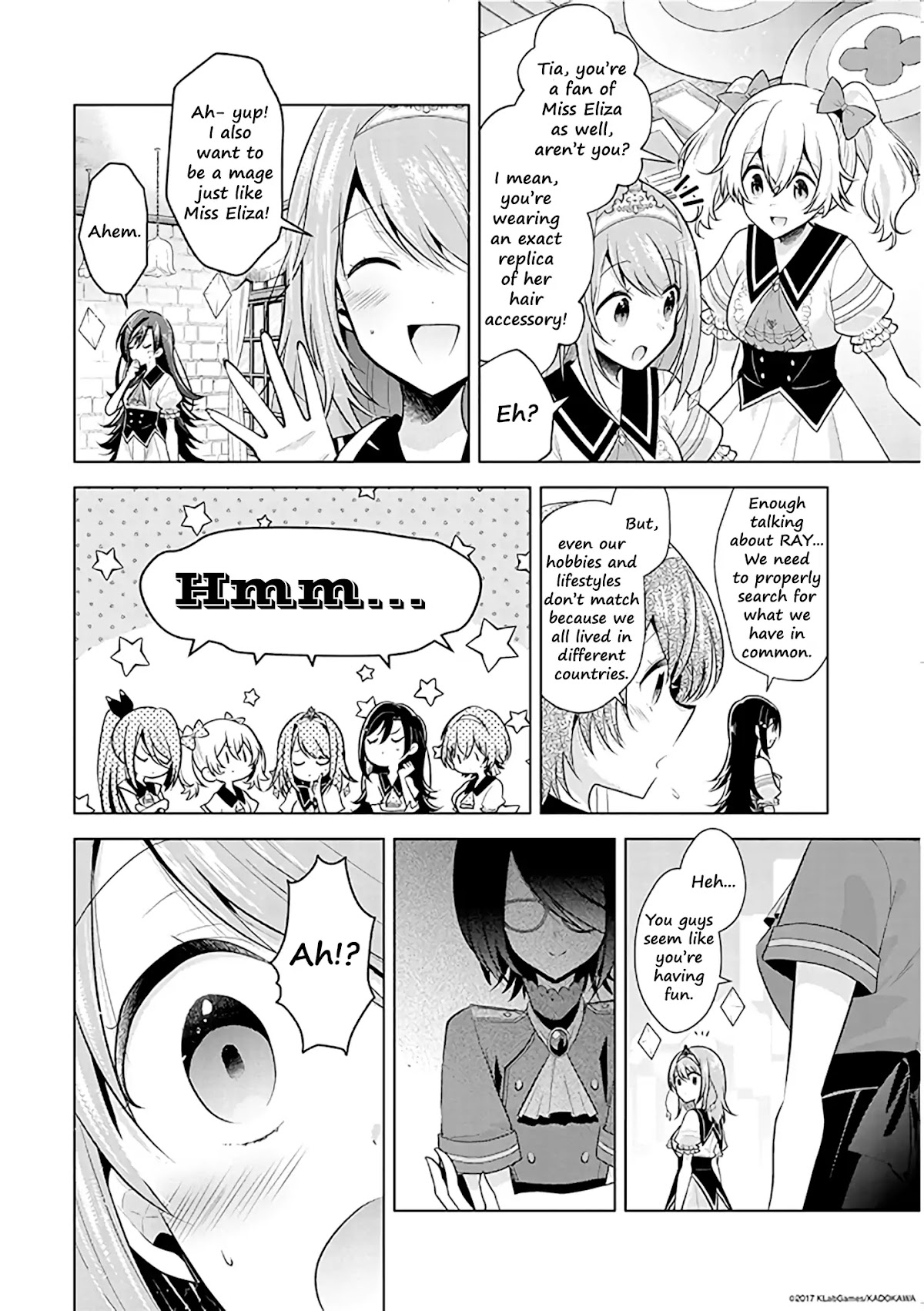 Lapis Re:LiGHTs Web Comic (Our Prelude) Chapter 1.2 page 2 - Vol.1 Chapter 2: Our Prelude