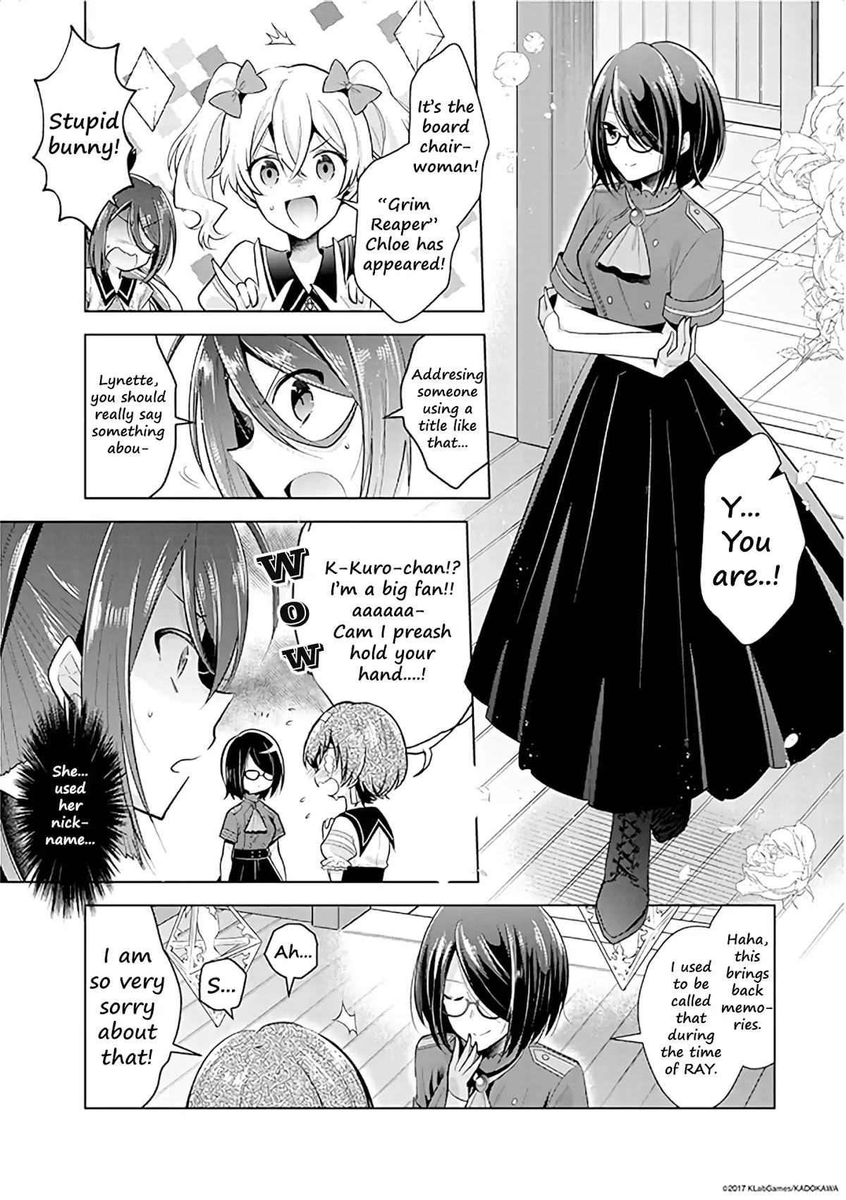 Lapis Re:LiGHTs Web Comic (Our Prelude) Chapter 1.2 page 3 - Vol.1 Chapter 2: Our Prelude