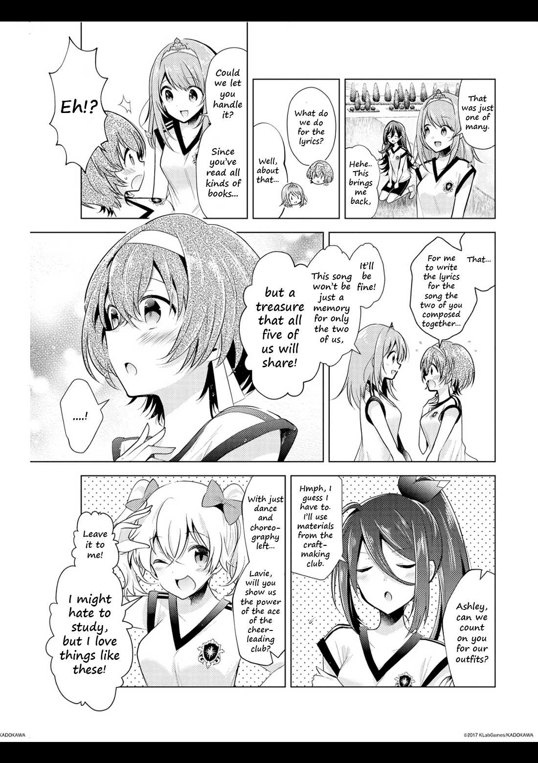 Lapis Re:LiGHTs Web Comic (Our Prelude) Chapter 1.3 page 3 - Vol.1 Chapter 3: Our Prelude (LiGHTs)