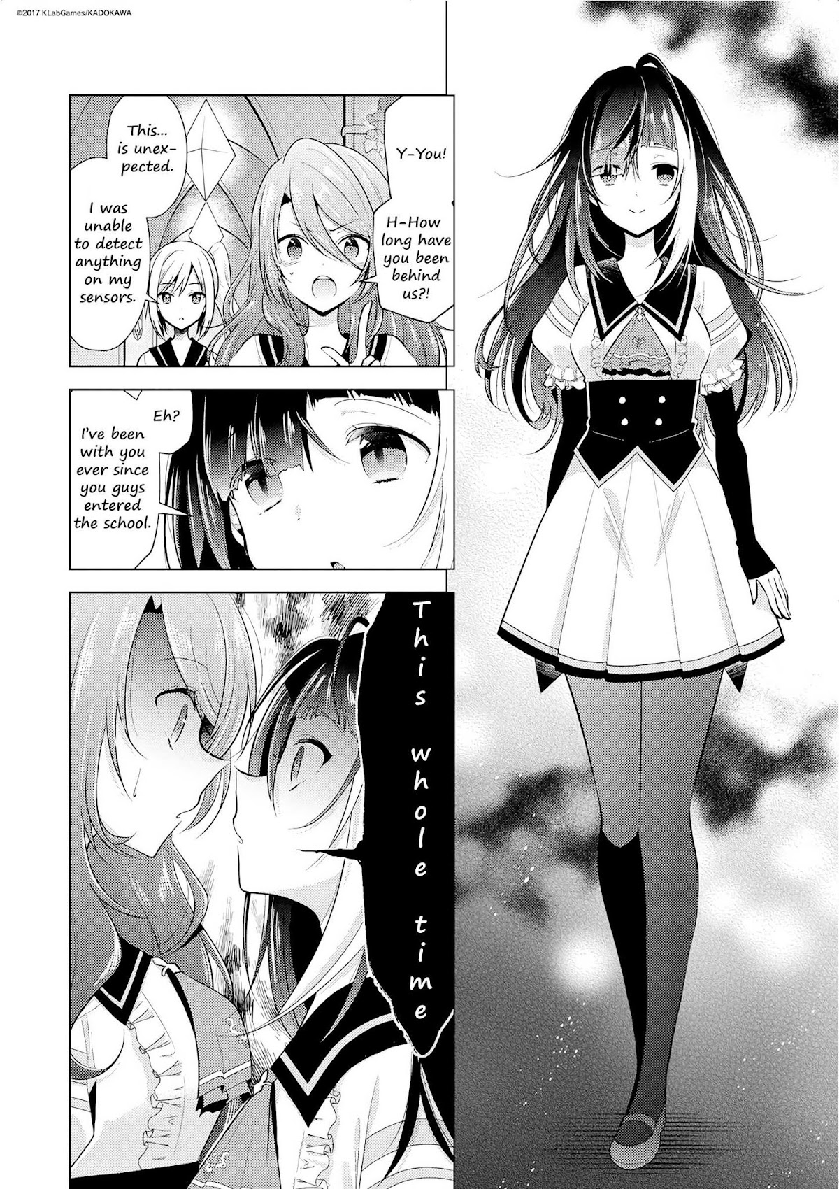 Lapis Re:LiGHTs Web Comic (Our Prelude) Chapter 2.2 page 3 - Vol.2 Chapter 2: Our Prelude (IV KLORE)