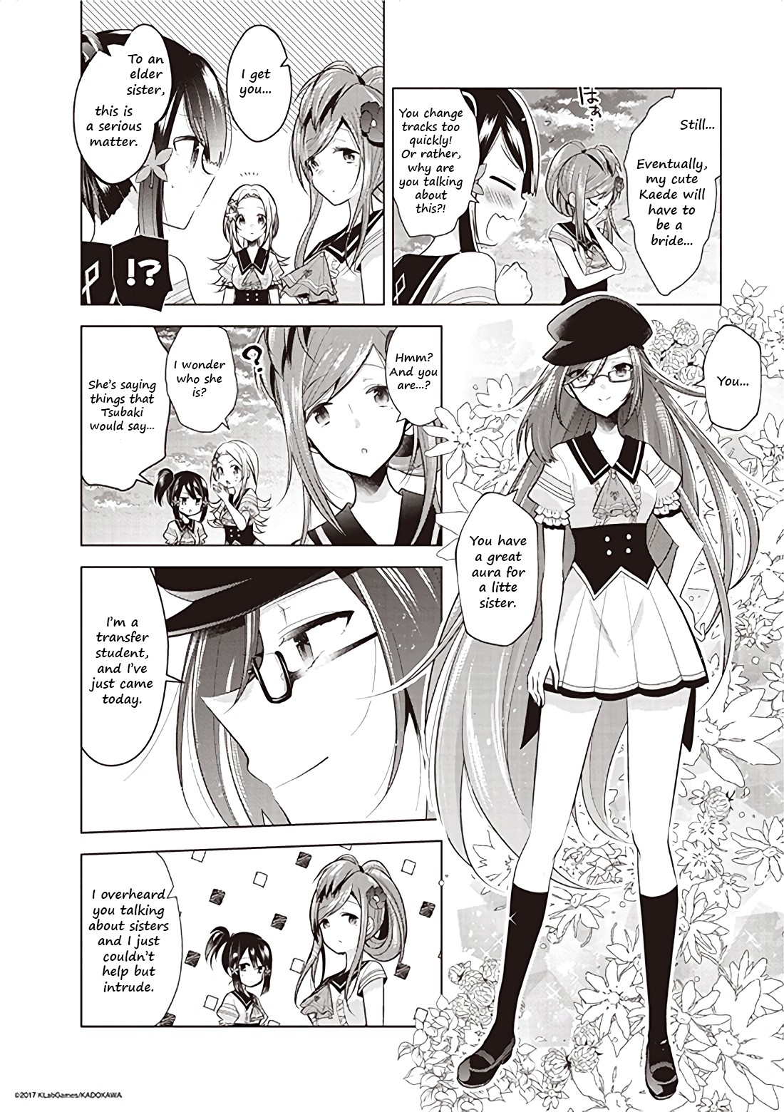 Lapis Re:LiGHTs Web Comic (Our Prelude) Chapter 3.2 page 4 - Vol.3 Chapter 2: Our Prelude (Konohana wa Otome)