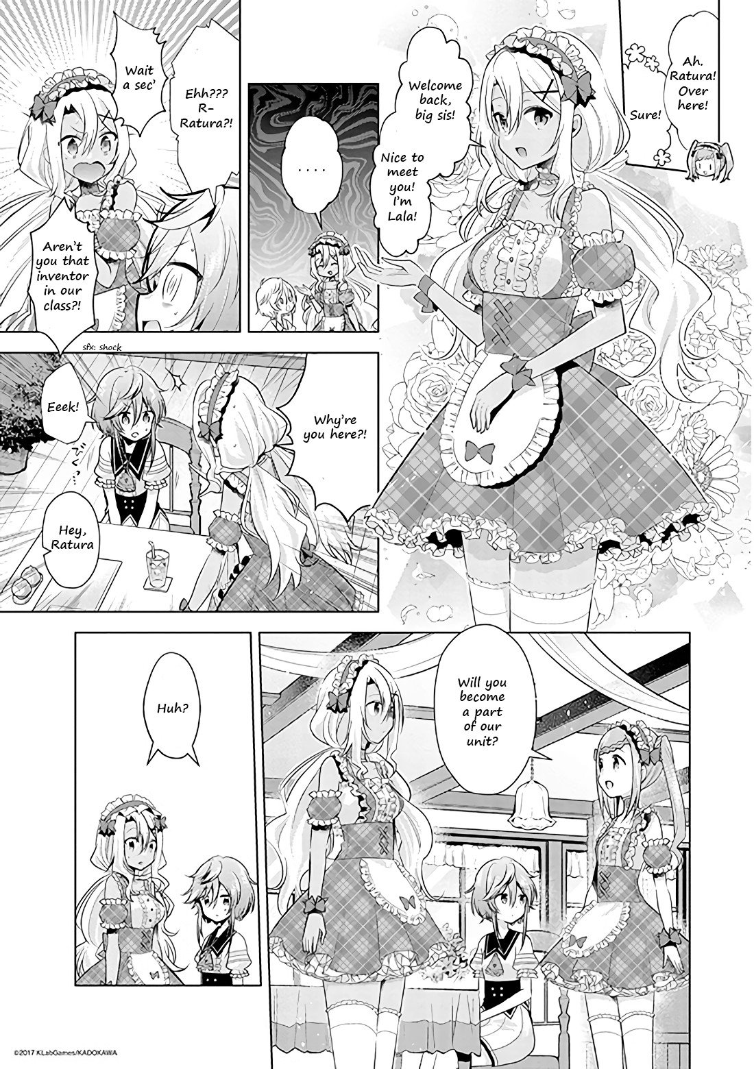 Lapis Re:LiGHTs Web Comic (Our Prelude) Chapter 4.2 page 2 - Vol.4 Chapter 2: Our Prelude (Sugar Pockets)