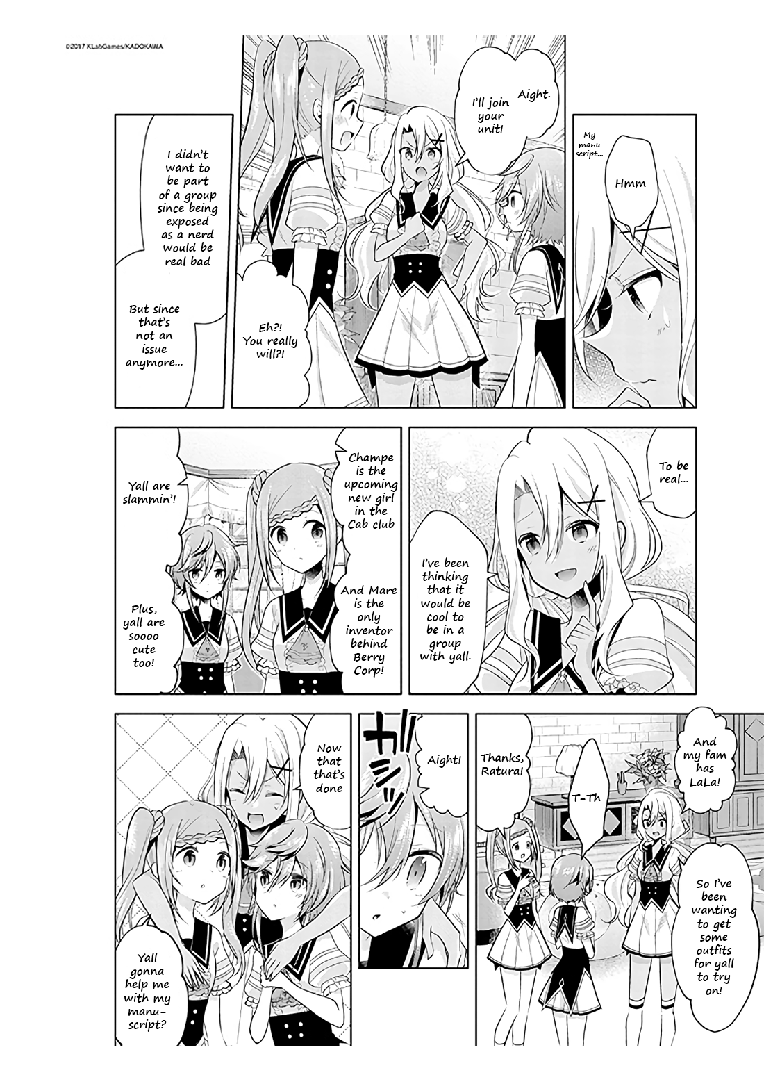 Lapis Re:LiGHTs Web Comic (Our Prelude) Chapter 4.3 page 3 - Vol.4 Chapter 3: Our Prelude (Sugar Pockets)