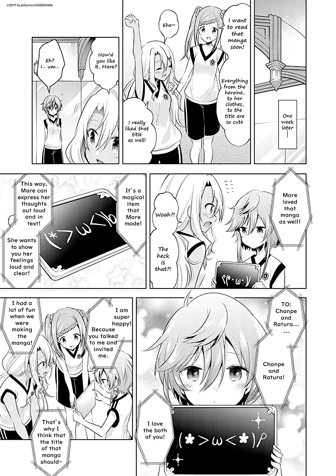 Lapis Re:LiGHTs Web Comic (Our Prelude) Chapter 4.4 page 3 - Vol.4 Chapter 4: Our Prelude (Sugar Pockets)