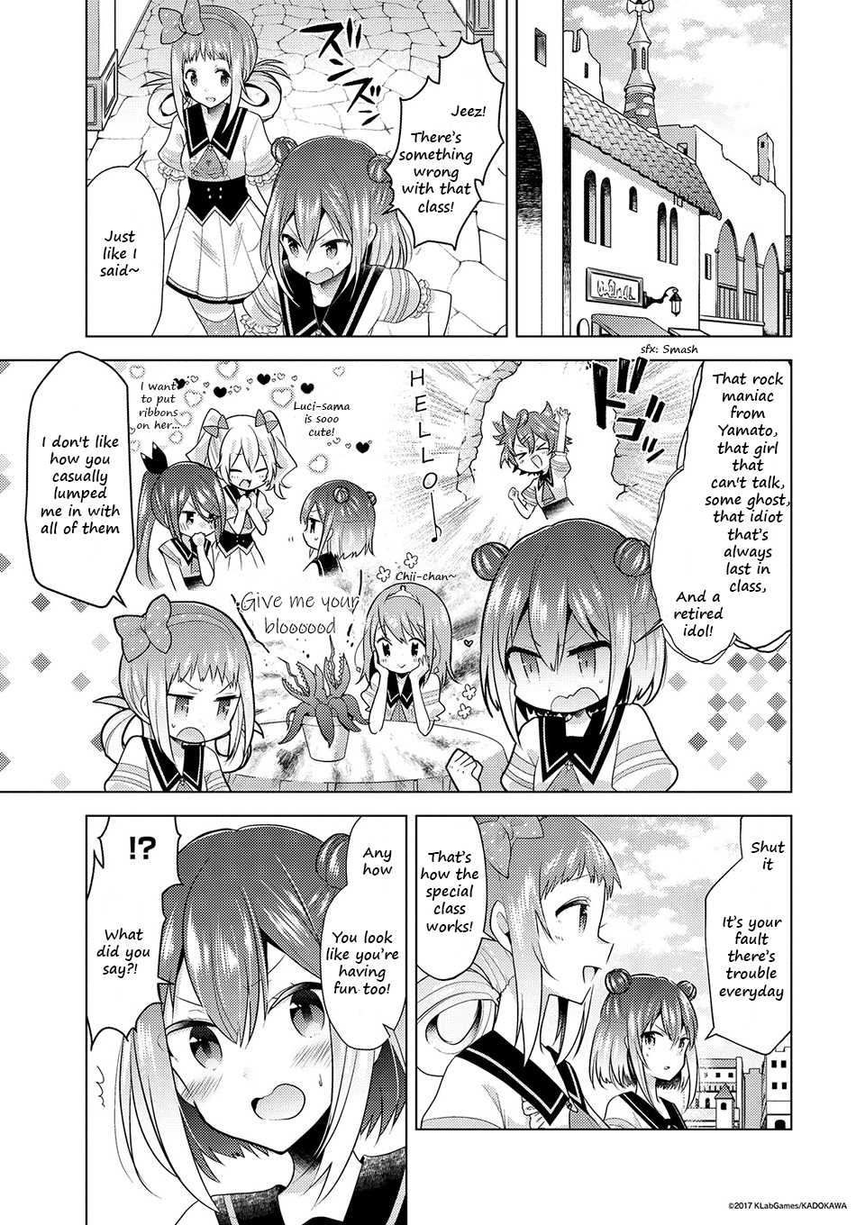 Lapis Re:LiGHTs Web Comic (Our Prelude) Chapter 5.1 page 3 - Vol.5 Chapter 1: Our Prelude (Sadistic Candy)
