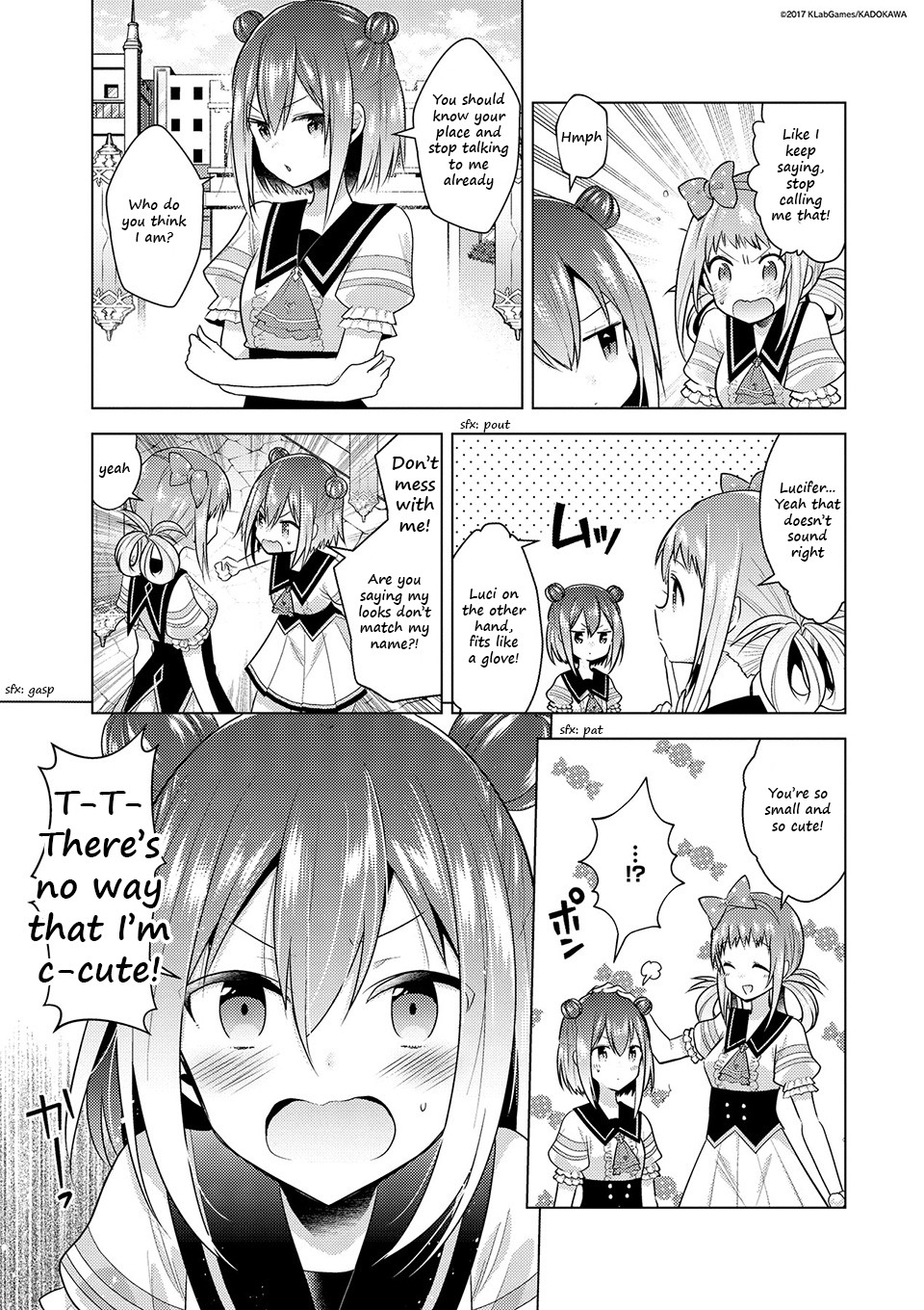 Lapis Re:LiGHTs Web Comic (Our Prelude) Chapter 5.2 page 2 - Vol.5 Chapter 2: Our Prelude (Sadistic Candy)