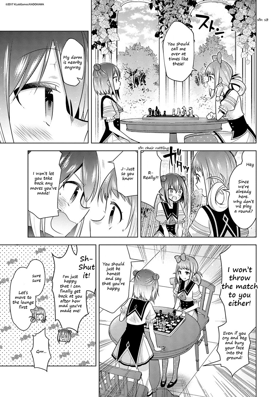 Lapis Re:LiGHTs Web Comic (Our Prelude) Chapter 5.3 page 3 - Vol.5 Chapter 3: Our Prelude (Sadistic Candy)
