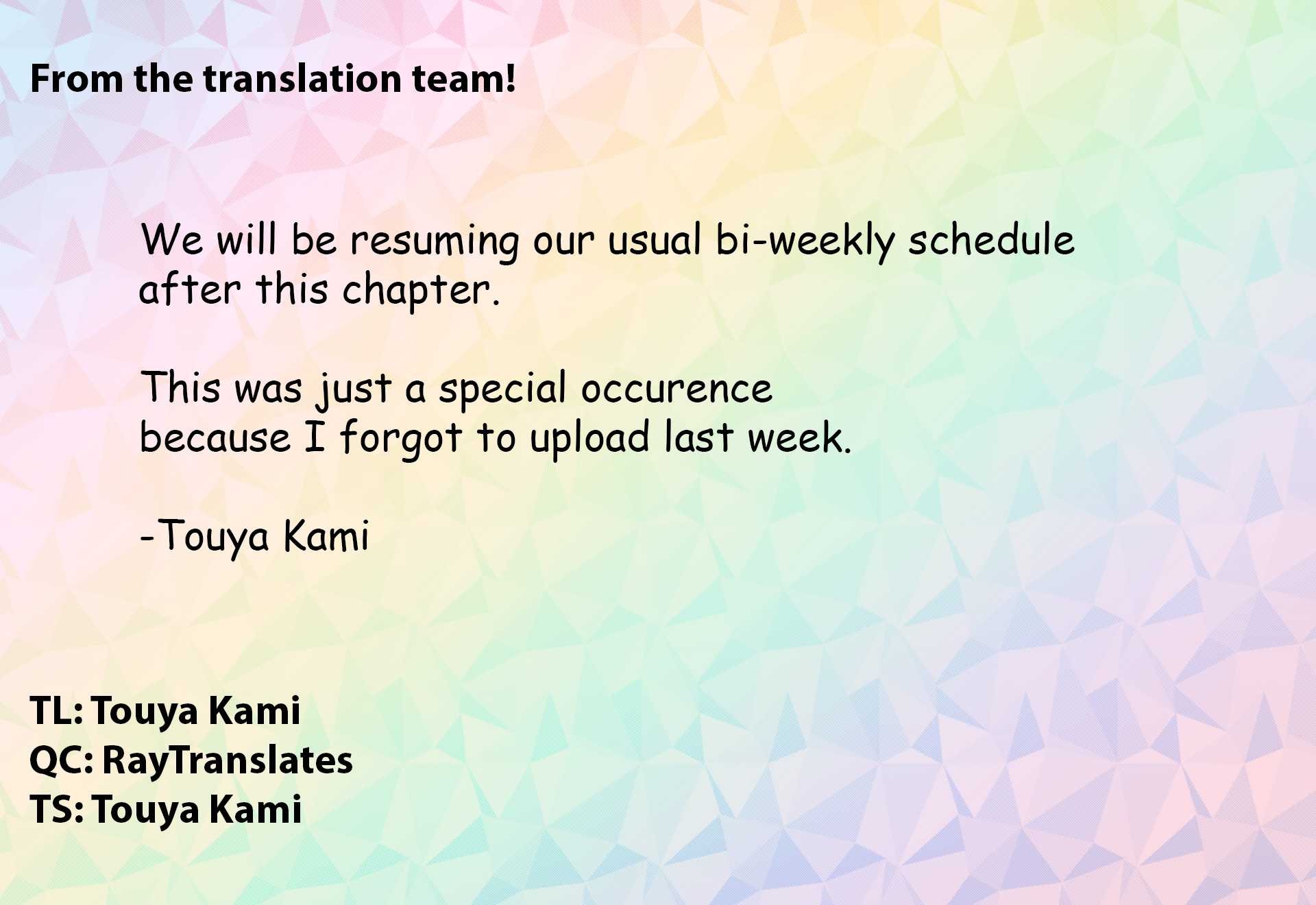 Lapis Re:LiGHTs Web Comic (Our Prelude) Chapter 5.3 page 6 - Vol.5 Chapter 3: Our Prelude (Sadistic Candy)