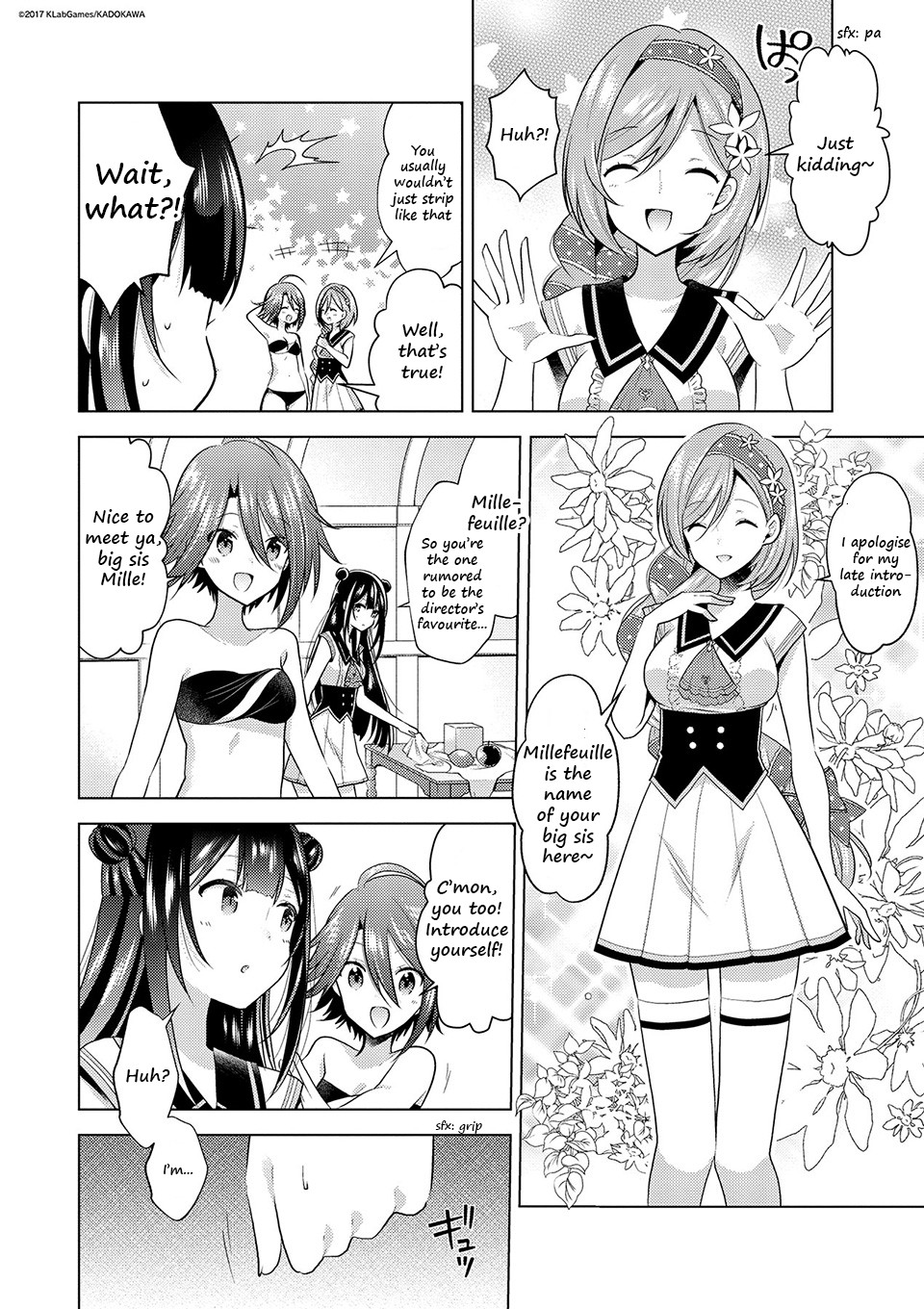 Lapis Re:LiGHTs Web Comic (Our Prelude) Chapter 6.2 page 2 - Vol.6 Chapter 2: Our Prelude (supernova)