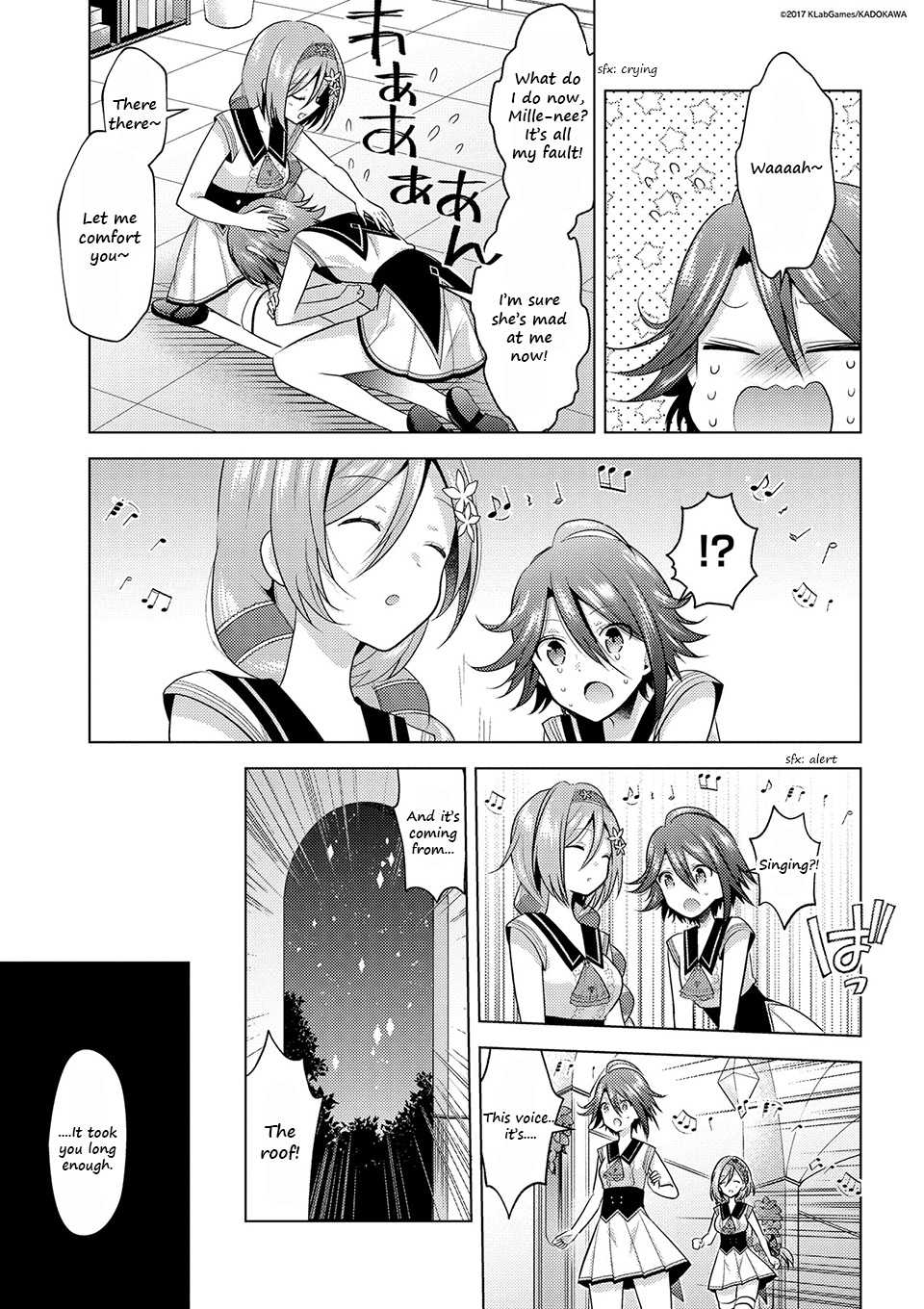 Lapis Re:LiGHTs Web Comic (Our Prelude) Chapter 6.4 page 3 - Vol.6 Chapter 4: Our Prelude (supernova)