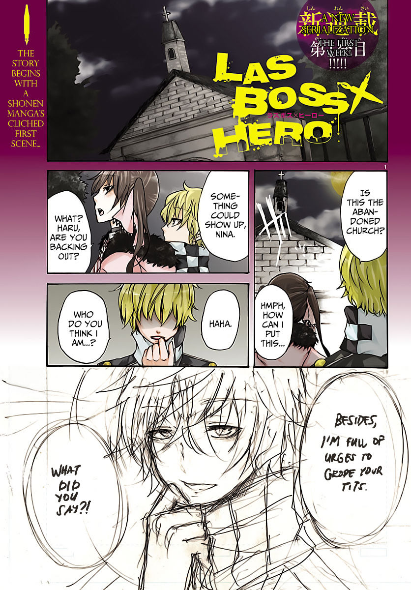 Lasboss x Hero Chapter 1 page 4 - Chapter 1: Mangaka's Duty