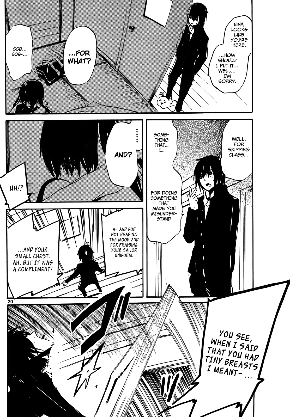 Lasboss x Hero Chapter 10 page 21 - Chapter 10: Welcome to the Slice-of-Life Manga!