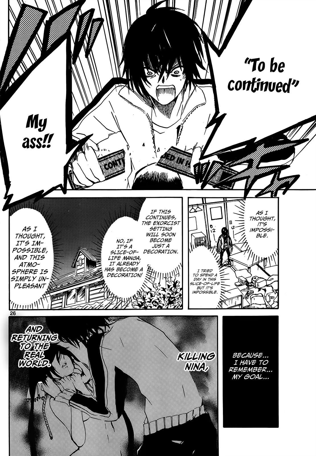 Lasboss x Hero Chapter 10 page 27 - Chapter 10: Welcome to the Slice-of-Life Manga!