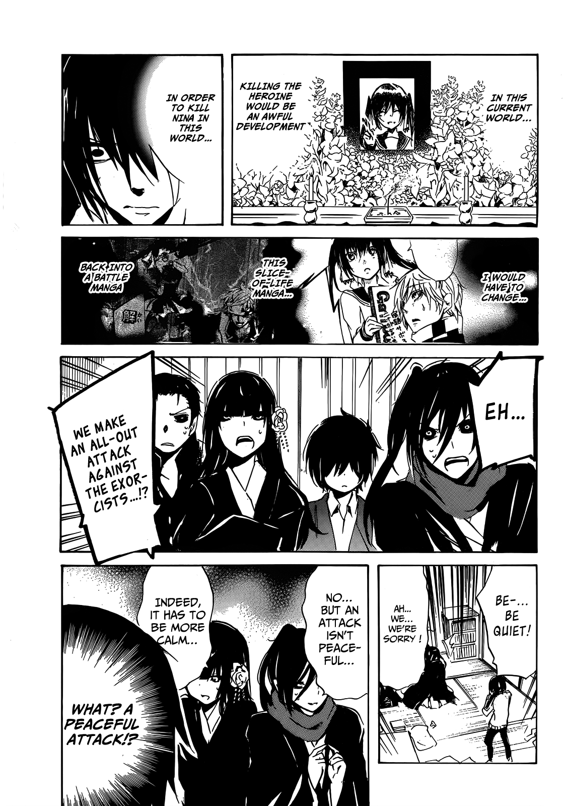 Lasboss x Hero Chapter 10 page 28 - Chapter 10: Welcome to the Slice-of-Life Manga!