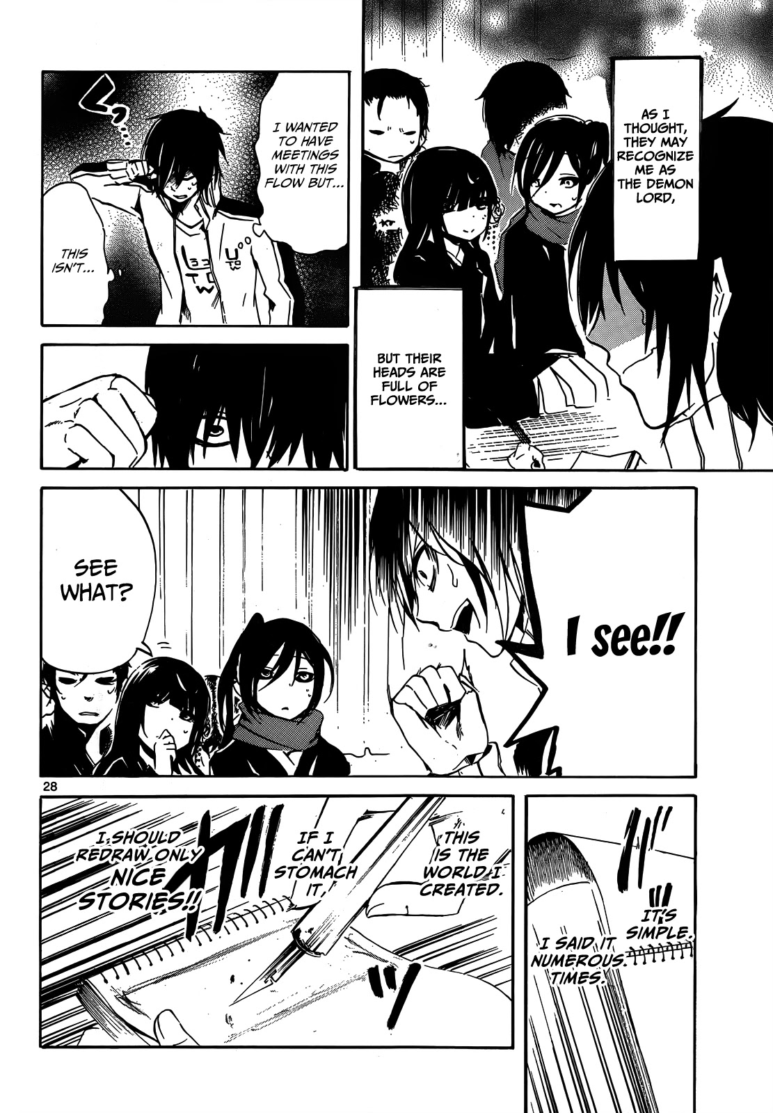 Lasboss x Hero Chapter 10 page 29 - Chapter 10: Welcome to the Slice-of-Life Manga!
