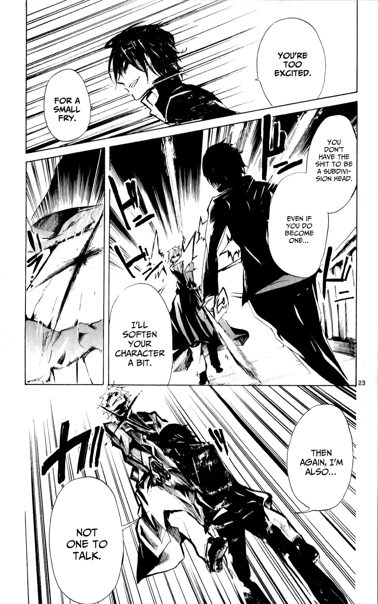 Lasboss x Hero Chapter 14 page 23 - Chapter 14: Axed Development