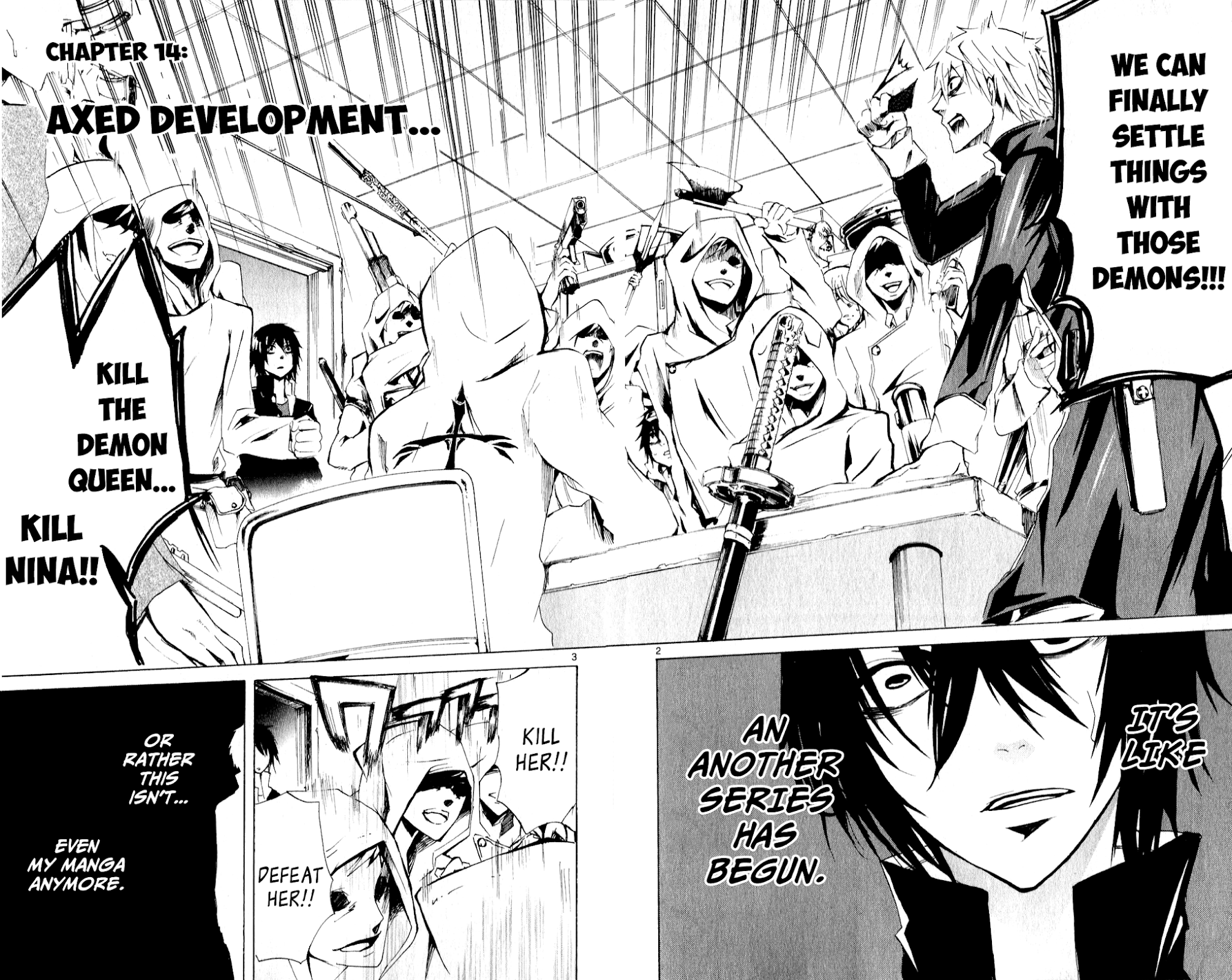 Lasboss x Hero Chapter 14 page 3 - Chapter 14: Axed Development